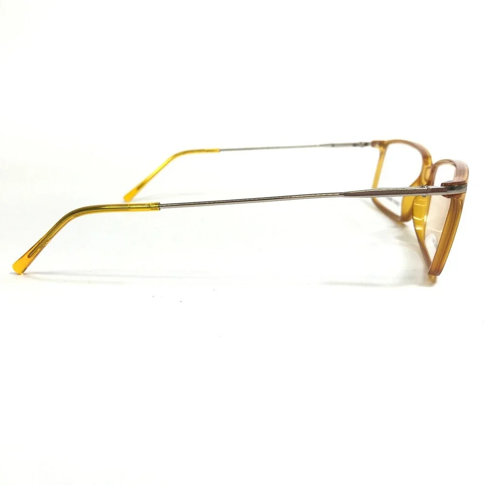 Giorgio Armani Eyeglasses Frames GA 636 247 Clear Yellow Gold Silver 56-16-140